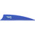 Bohning X3 Vanes Shield Cut 3 in. Satin Blue 36 pk. - 101051SB3