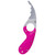 CRKT Bear Claw Fixed Knife 2-2/5" Hawkbill Blade Pink - 2511F