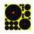 Birchwood Casey - Shootâ¢nâ¢câ® Ass't 1", 2", 3", 6" & 8" Bull's-eyes - 50 Targets - BC-34018