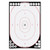 Birchwood Casey - Shoot•n•c ® White/black Silhouette Targets - 12" X 18", 5/pk - BC-34615