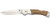 Browning - Sage Creek Folder - Zebra Wood, Large, Drop Point, Plain Edge, 3.5" Blade - 3220533