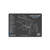 Cerus Gear - Waltherâ® Pdpâ® Schematic Handgun Mat - Charcoal Gray/cerus Blue, 12" X 17" - HM-WAL-PDP-SCH-GRY