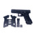 Handleitgrips - Glock 17/22/34/35 Gen 4 Gun Grip - Rubber, Black - 615500000000