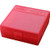 Mtm Case-gard - P-100 Series X-large Handgun Ammo Box - 100 Round - Clear Red - P-100-44-29