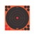 Pro-shot - 12" Splattershot ® Orange Bullseye Target - 5 Pack - 12B-ORNGE-5PK