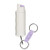 Security Equipment - Pepper Spray W/ Glow In The Dark Case - 25 Bursts, 10' Range, Quick Release Key Ring - HC-14-GL-02