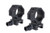 Trijicon - Scope Rings W/ Q-loc - Black, Tall, Fits 34mm Tubes, 1.3"h - AC22070