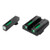 Truglo - Tfx Tritium/fiber-optic Day/night Sight - Glock Low, Green/green - TG-TG13GL1A