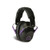 Walker's Game Ear - Pro-low Profile Folding Earmuff - Black/purple - GWP-FPM1-BKPU