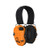 Walker's Game Ear - Razor Slim Electronic Muff - Blaze Orange, Nrr 23 - GWP-RSEM-BLZ