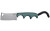 Columbia River Knife & Tool MINIMALIST CLEAVER, 2.13" Fixed Blade, Plain Edge, 5Cr15MoV Blade, Bead Blast Finish, Polished Resin Infused Fiber Handle, Includes Polypropylene Sheath 2383