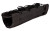 GrovTec Rail Wrap, Rail Cover, 8", Black GTAC369