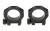 Sig Sauer Alpha6, Scope Ring Set, 30mm Low, .85" Height, Anodized Finish, Black, Fits Picatinny SOA63001