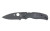 Spyderco Shaman Salt, Folding Knife, 3.58" Drop Point Blade, 8.25" Overall Length, CPM MagnaCut Blade Steel, Plain Edge, DLC Finish, Black, G-10 Handle, Compression Lock C229GMCBKP