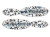 BaitFuel NanoShad, 2'' Silver Shad 18pk