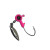 Bonehead BX Bladed Jig Head, 1/16oz #4 Pink 4pk