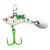 Clam Tikka Flash PT, 3/32oz #16 Glow Koi