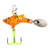 Clam Tikka Flash PT, 3/32oz #16 Glow Orange Koi