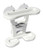 Deep Blue Tool Holder, Cell Phone Hldr-SM Wht