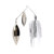 Duckett BD Spinnerbait DW, 3/8oz W/W Chrome;Silver Blk