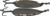 Gator Lure Silver Spoon, 2oz Plain 1pk