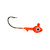 HeadHunter SW Jighead, 3/8oz Flo Orange 10pk