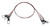 HT Enterprises Wire Leader, 20 lb 6'' Blood Red 3pk