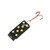 Jakes Lures Spin A Lure, 1/4oz Black/Yellow Dots