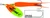 Mepps Flying C Treble/Single, 7/8oz Hot Org-Hot Or/Chart
