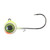 Northland Deep-Vee Jighead, 1/4oz Chartreuse 3pk