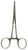 P-Line Hemostat: Bent Nose, 5'' Stainless Steel