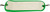 Pro-Troll Hot Chip Flasher, 8'' E-Chip Embossed Green