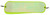 Pro-Troll Hot Chip Flasher, 8'' E-Chip Glo Chartreuse
