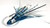 R&R Tackle Mahi Magnet, 4.75'' Blue/White 1pk