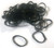 R&R Tackle Rigging Band, Small Black 50pk