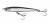Yo-Zuri Hydro Monster Shot S, 7/8oz 2.625'' Black Sil 1pk