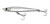 Yo-Zuri Hydro Monster Shot, 1.75oz 4.375'' White Silver