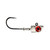 Z Man DieZel Eye Jighead, 3oz 8/0 Red 2pk