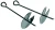 Primal - Auger Stake - Universal 2pk - PTAS-105