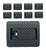 Fab Fxmalc2b Locking Rail Cover Wide 9pack