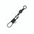 EA Barrel Swivel/Intlk Snap, #5 Brass 5pk