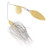 Hildebrandt Okee Special, 1/2oz Gold Silver Shad