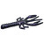 Zoom Lil Critter Craw 3'', Blackberry 12pk