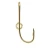 Eagle Claw - Tie/hat Clasp - Gold 1pk 1cd - 155AQS
