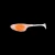 Gpo - Bd Crappie Bob Swimbait - 2in Clear Orange