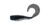 Big Bite Baits 2" Curly Tail Crappie Minnr 10pk - Black Sparkle