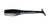 Big Bite Baits 2" Swimming Crappie Minnr 10pk - Black Sparkle