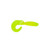 Yum 2" Grub 18ct - Chartreuse