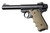 Hogue - Ruger MKIV Rubber Grip with Finger Grooves Flat Dark Earth - 79003