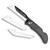 Outdoor Edge - Outdoor Edge RazorWork Folding Knife with 3 3" Blades Black - RW3060C